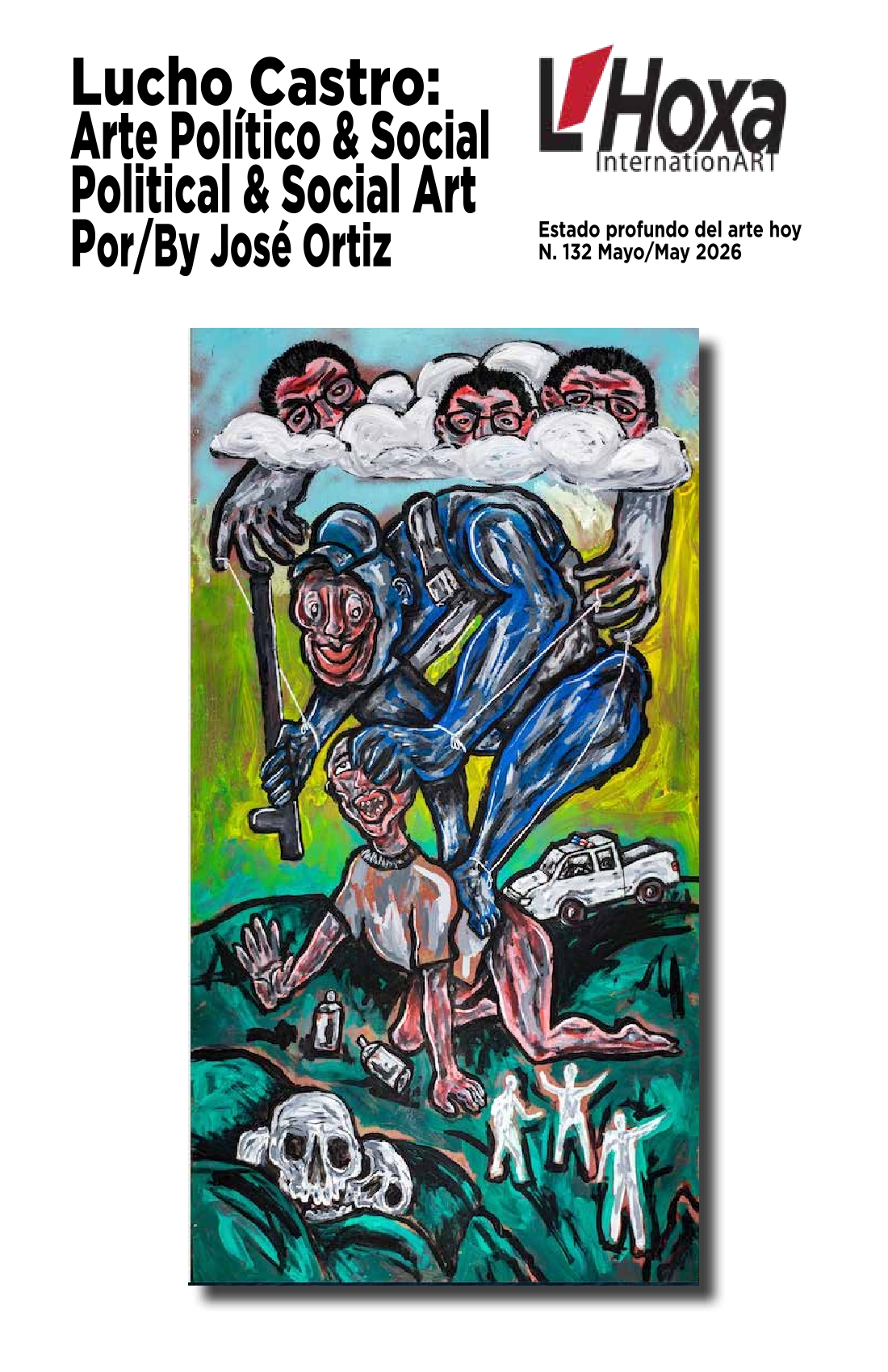 Cover of L'Hoxa No. 132 — Lucho Castro