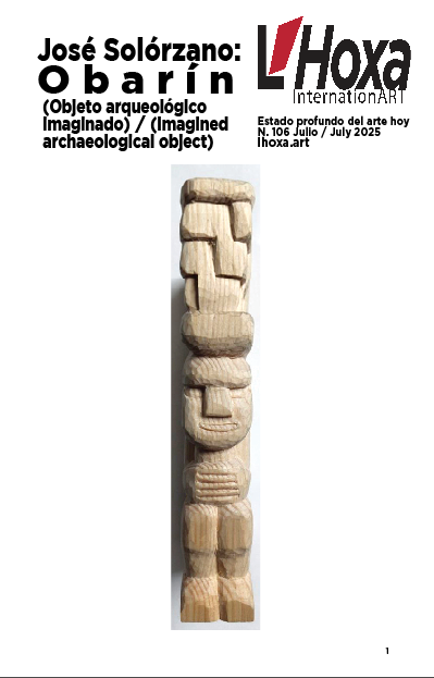 Cover of L'Hoxa No. 106 — José Solórzano: O b a r í n