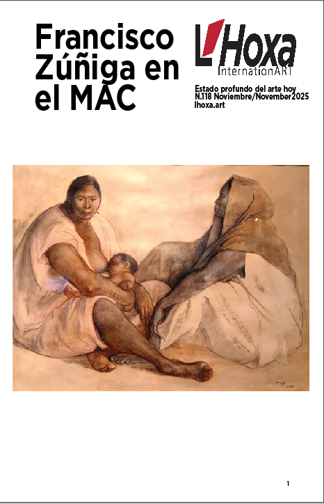 Cover of L'Hoxa No. 118 — Francisco Zúñiga